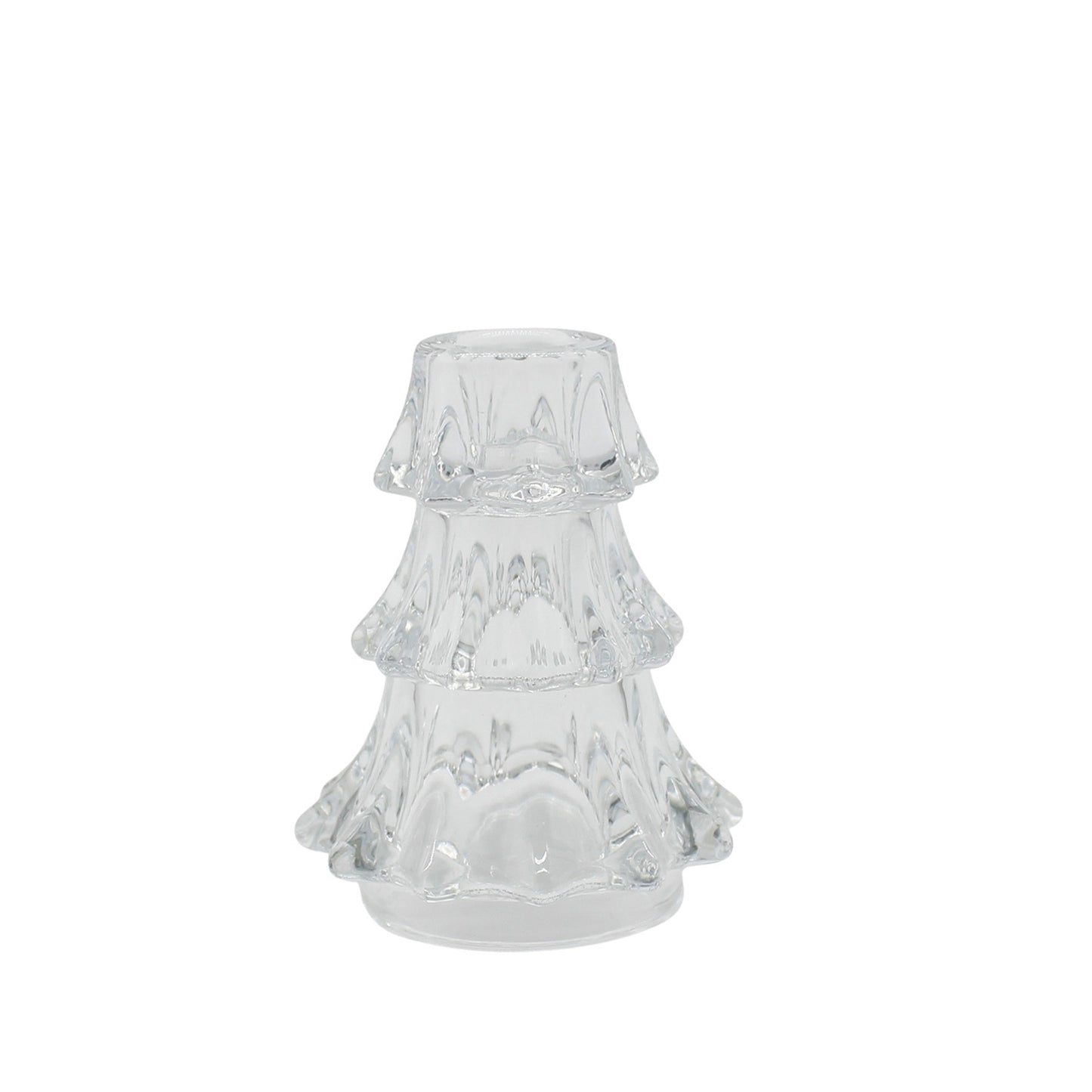 Medium Glass Tree Taper Holder