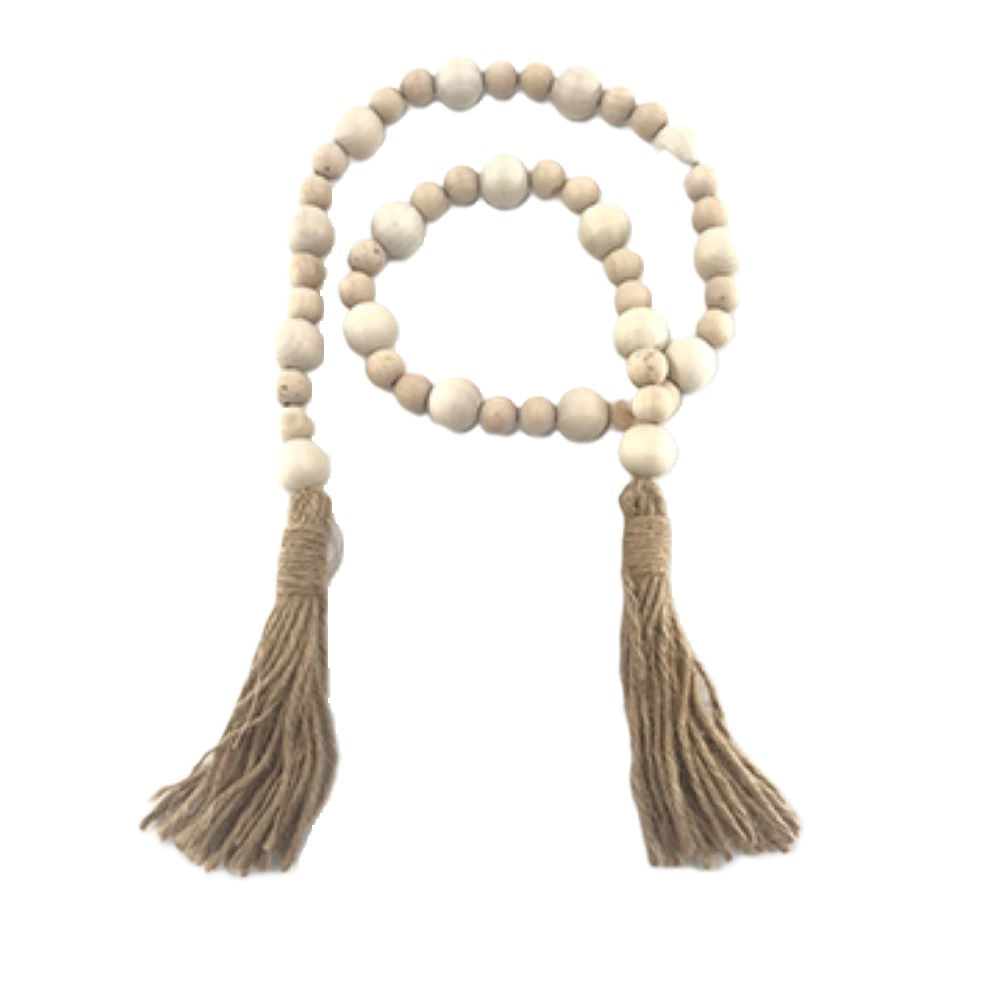 48" Natural Bead Garland