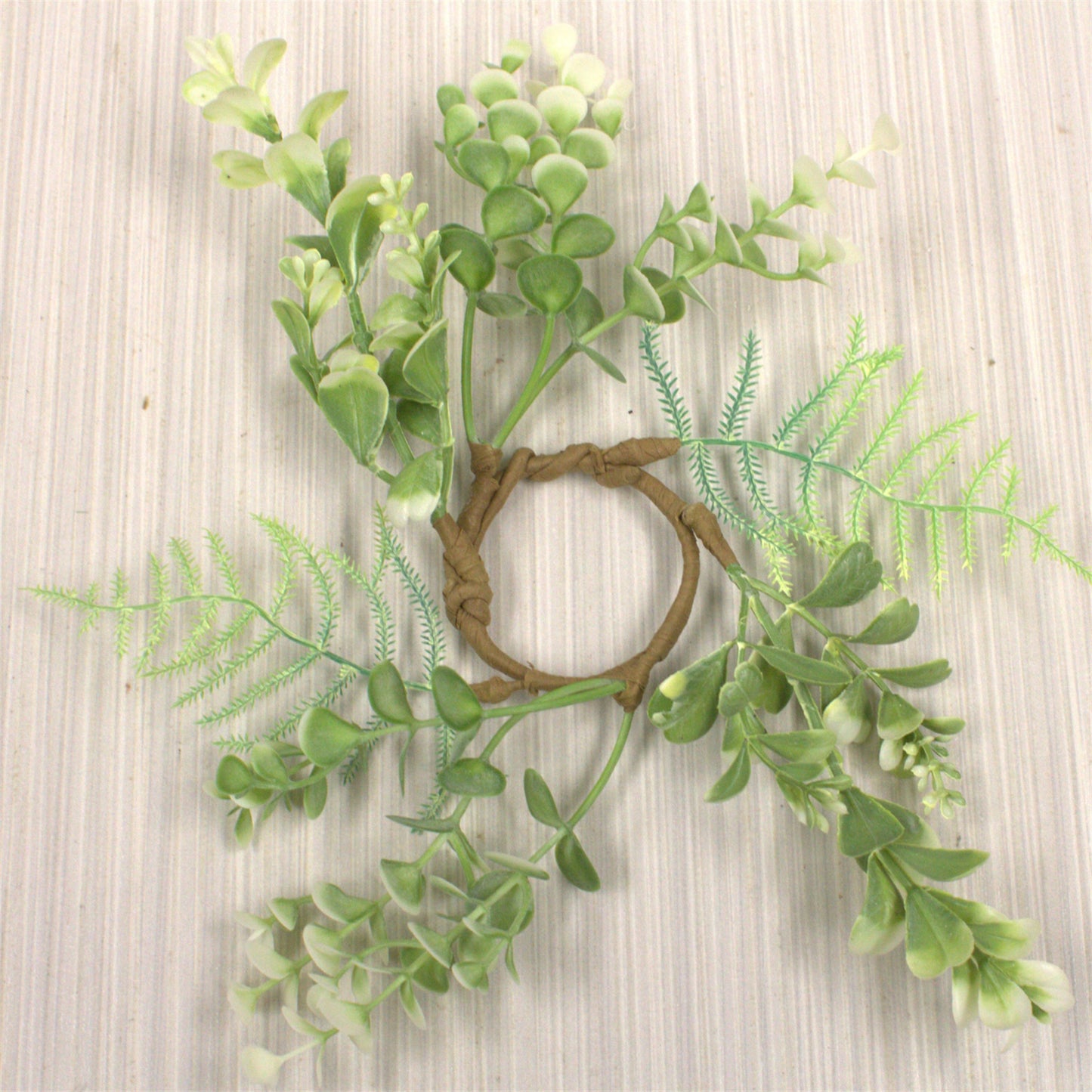 Fern and Mistletoe Mini Ring