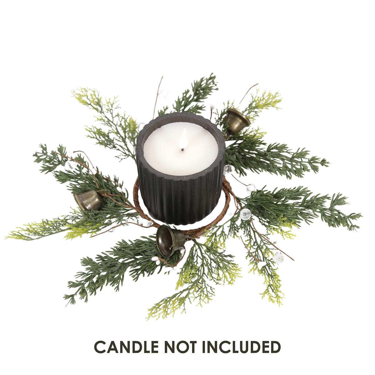 Juniper and Cream Pip Berry Candle Ring