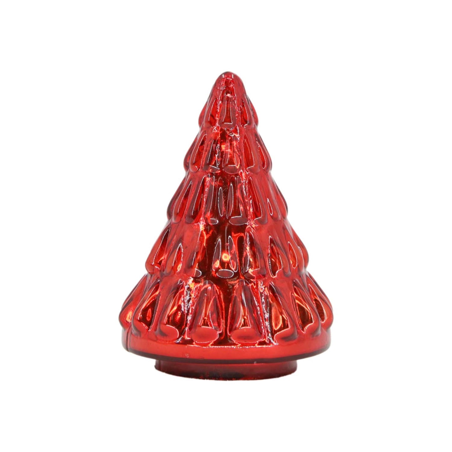 Ruby Red Glass Tree- Smal
