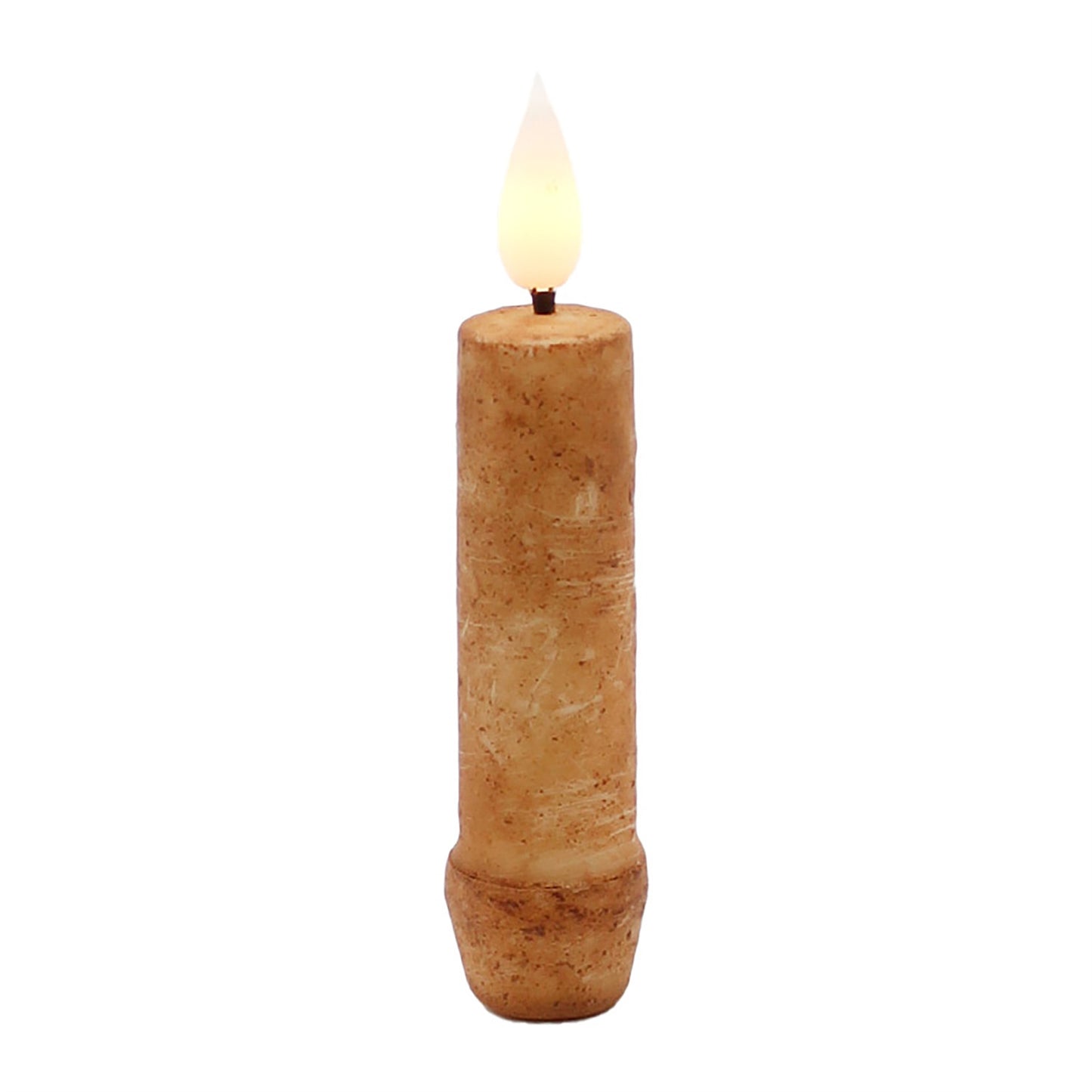 4.25" Cinnamon LED Taper Candle