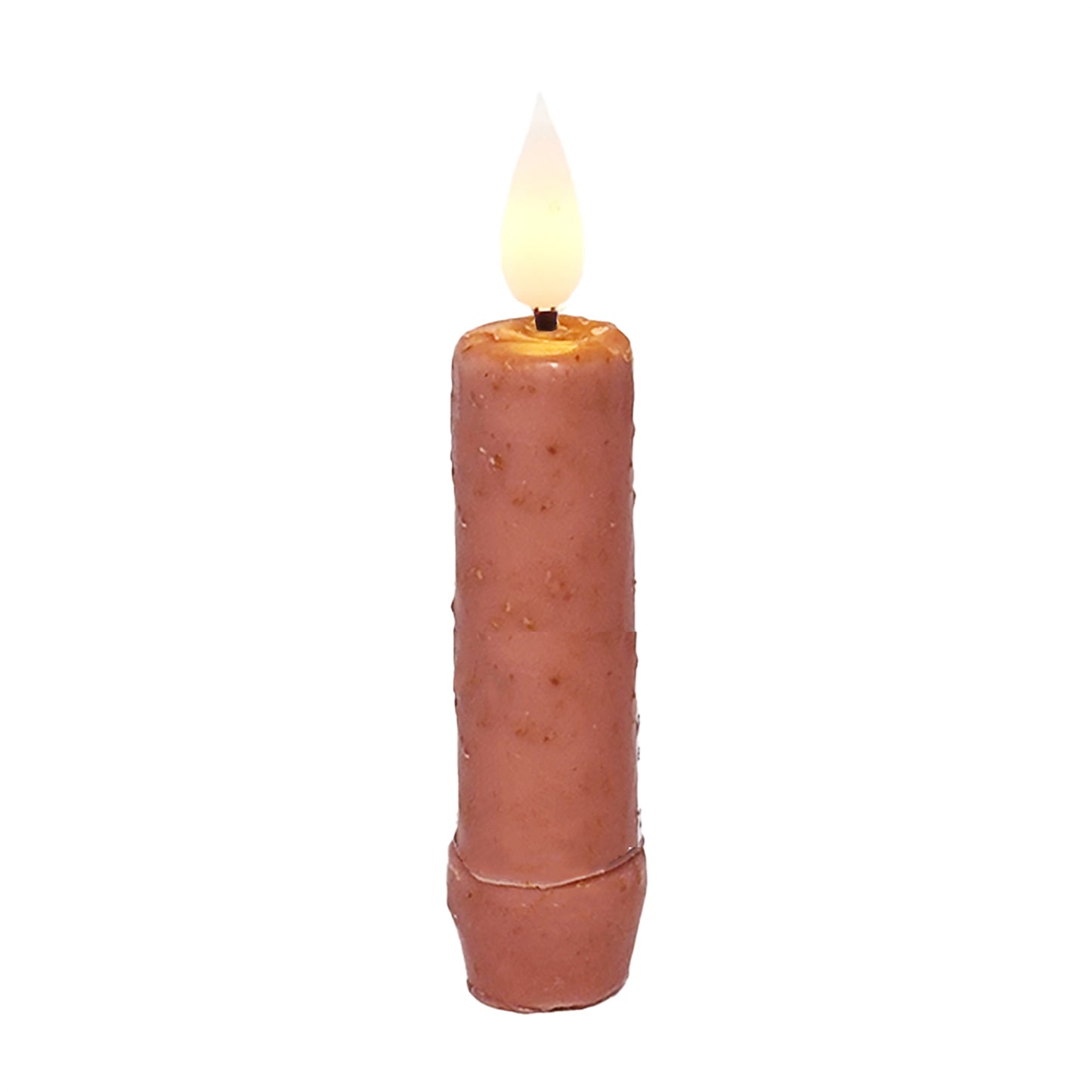 4.25" Pink LED Taper Candle
