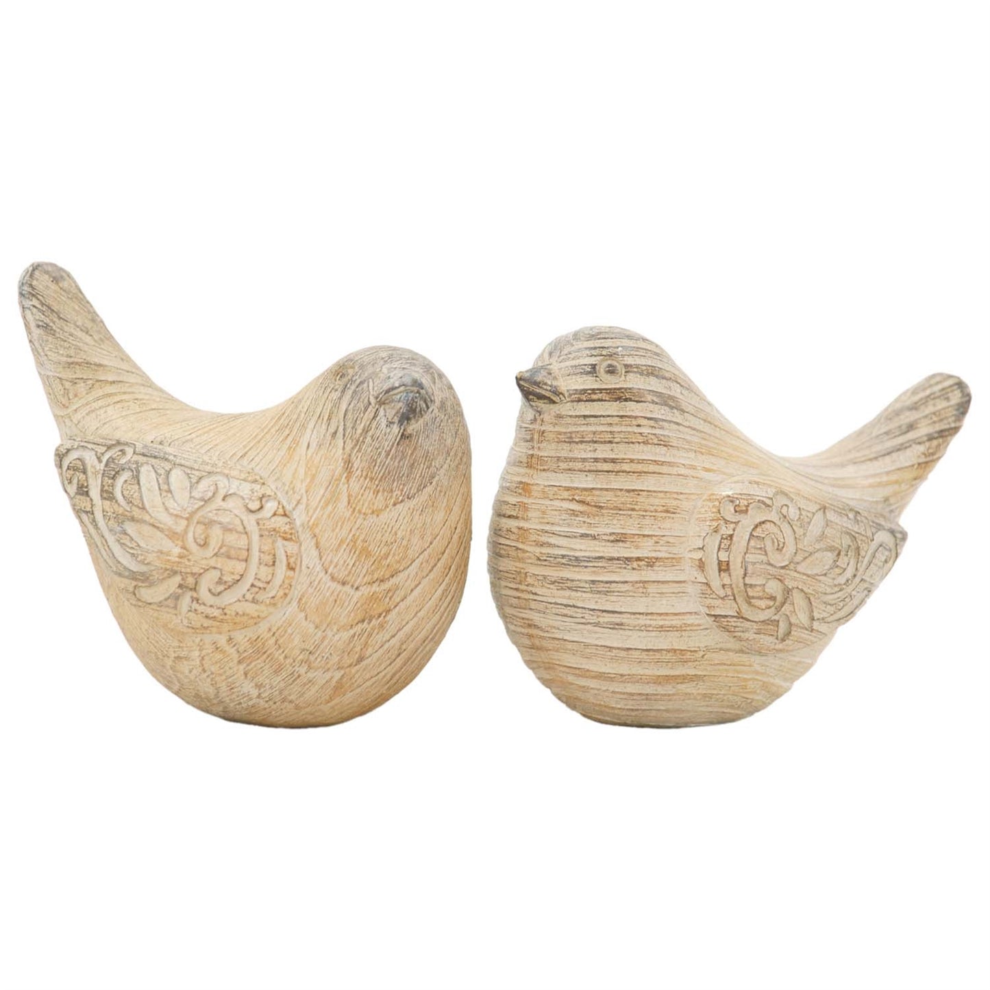 2 Assorted Warm Neutral Bird