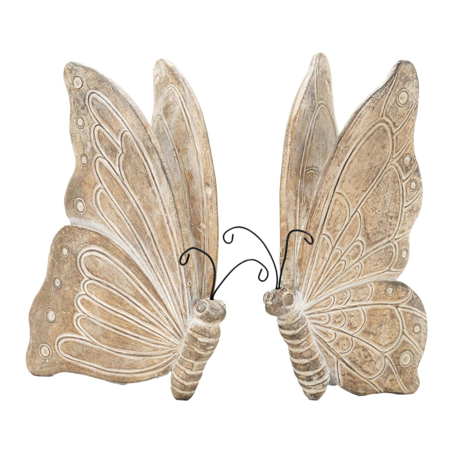 2 Assorted Resin Butterflies