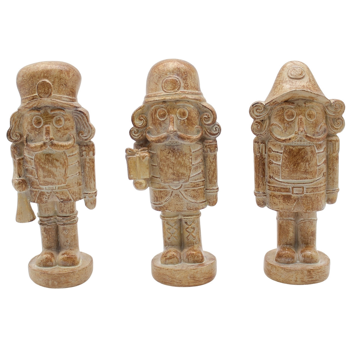Set/2 Tan Nutcrackers