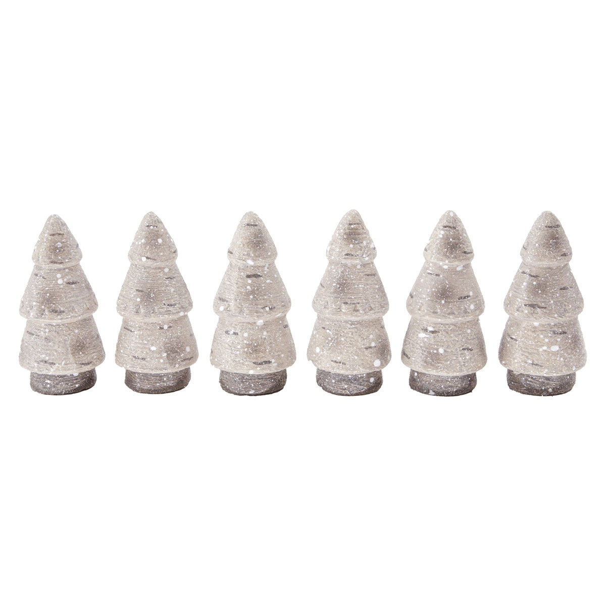 Set of 6 Little Birch Trees