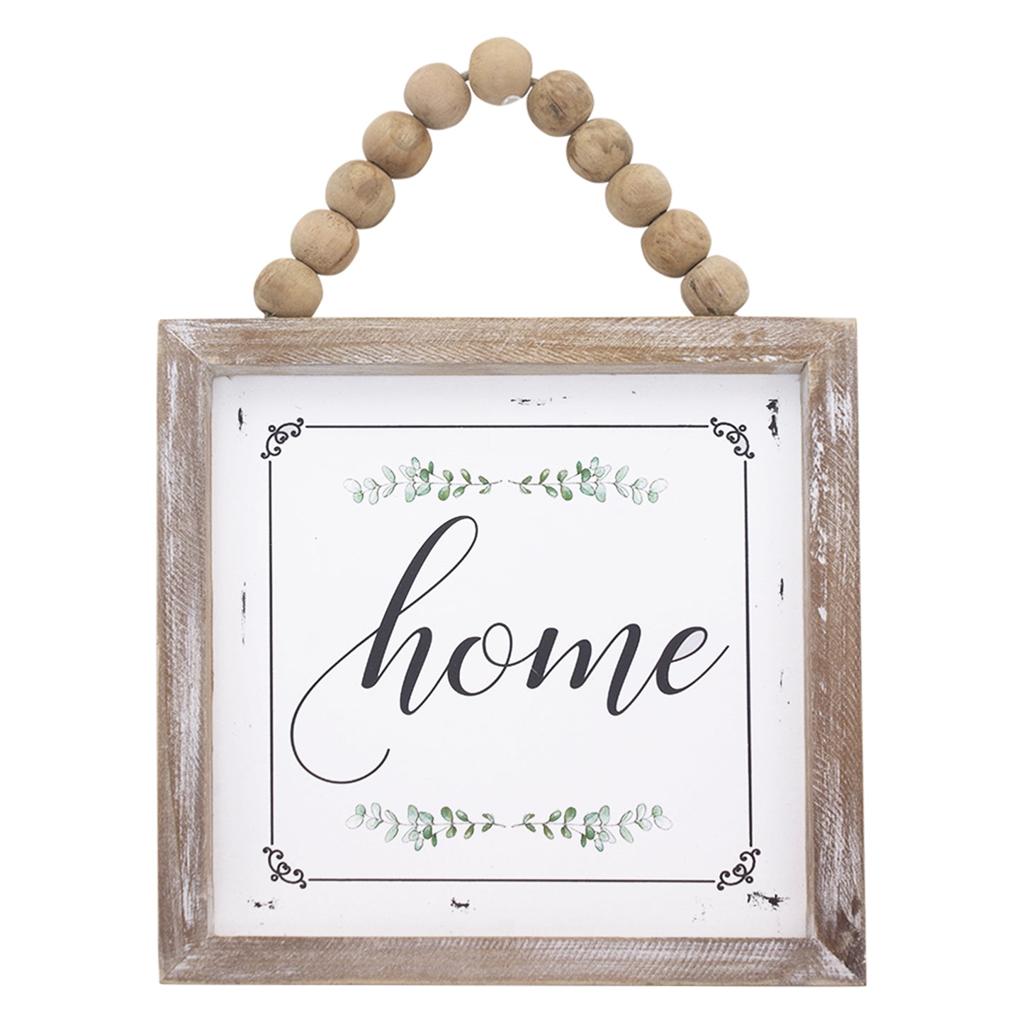 Home Bead Hanger Sign