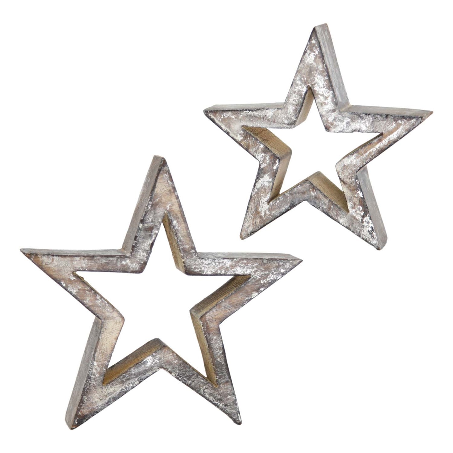 Vintage Set of 2 Star Stands