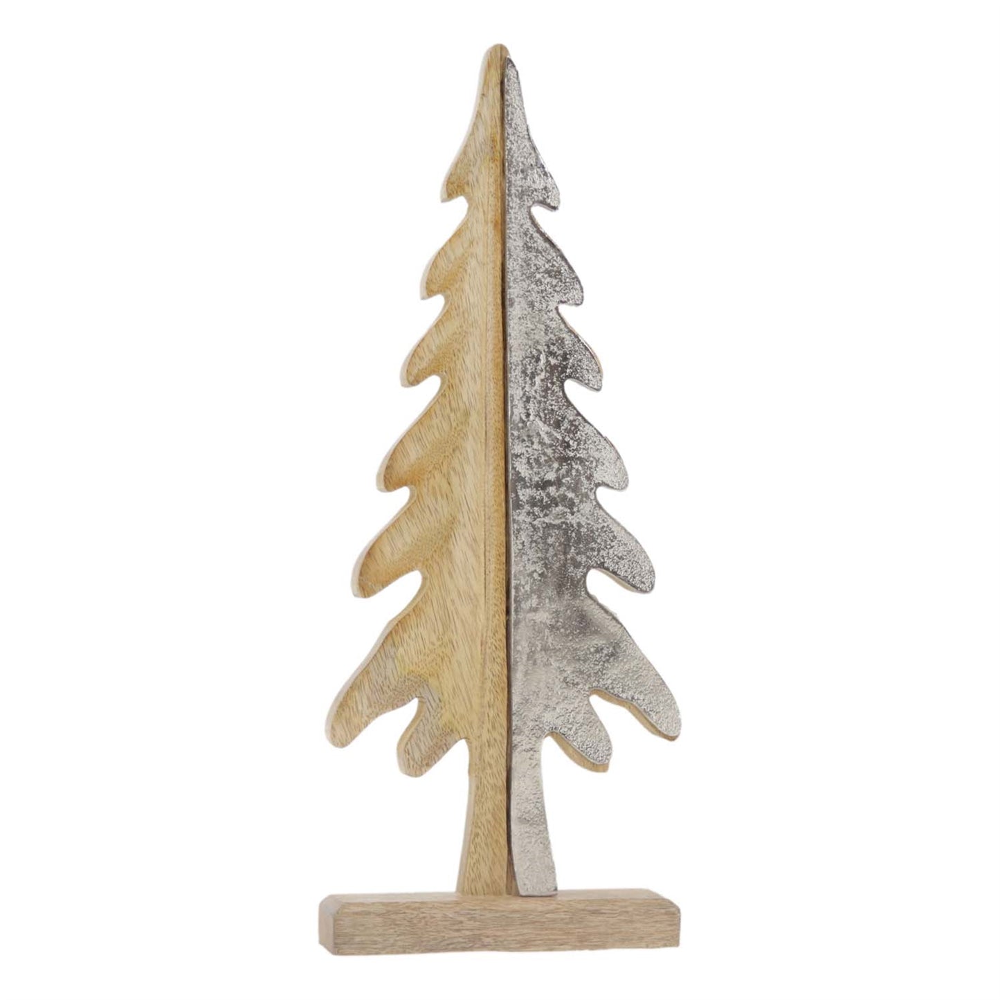 Midnight Shimmer Pine Tree on Stand