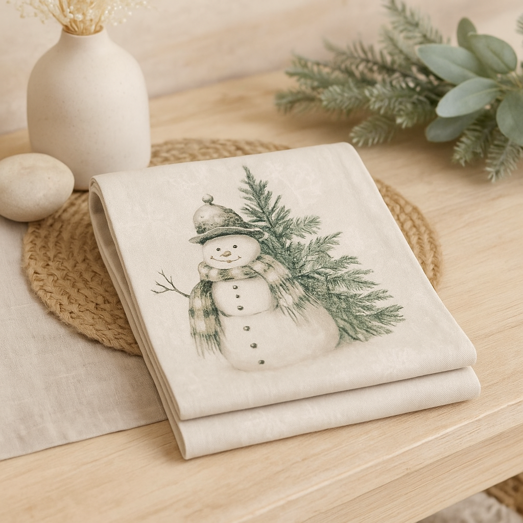 Snowflake/Snowman Table Runner