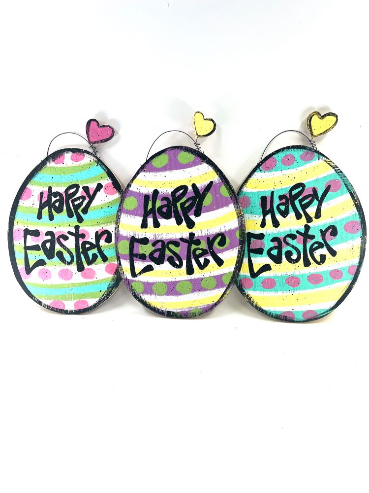 Easter Egg Hanger-Asst Colors