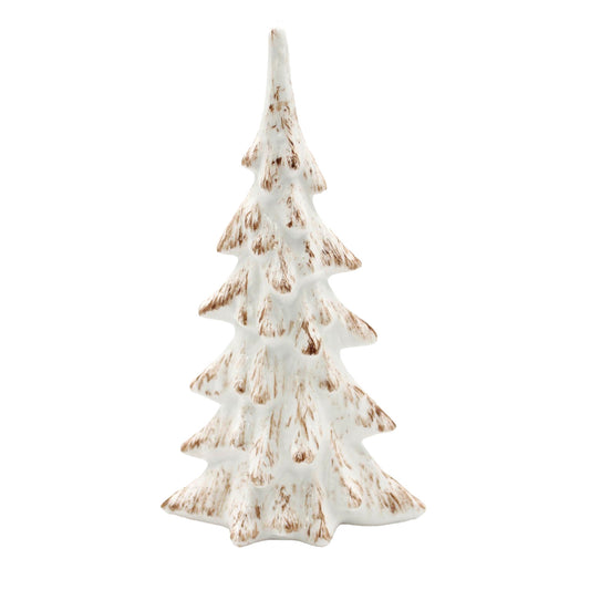 Distressed Cream Christmas Tree