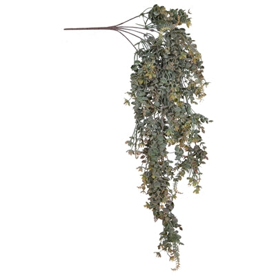 Ocher Daisy and Eucalyptus Drip Garland