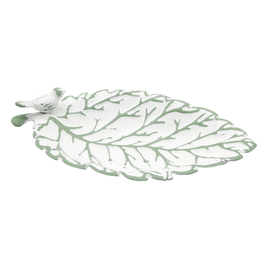 White with Green Vein Leaf
