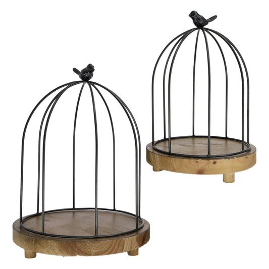 Set of 2 Crown Lanterns