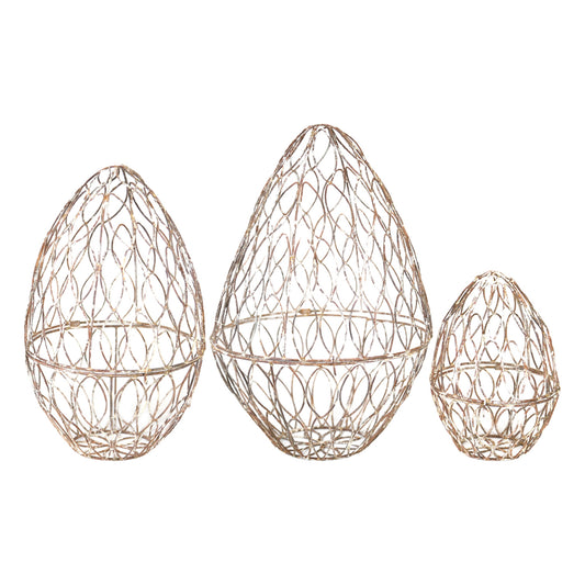 Set of 3 Egg Cages