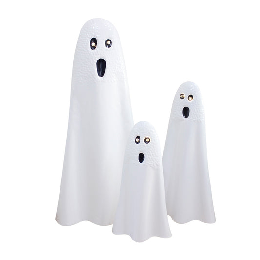 Set of 3 Metal Ghosts