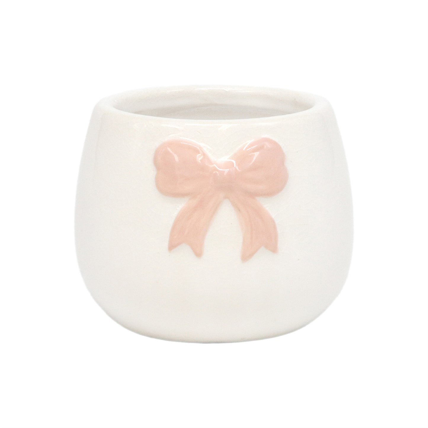 Porcelain Bow Planter