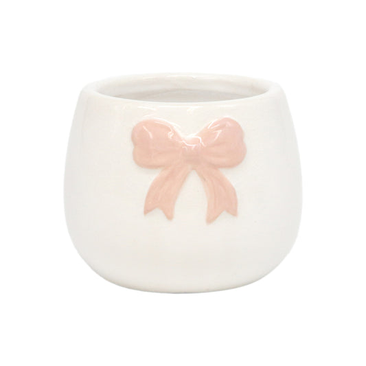 Porcelain Bow Planter