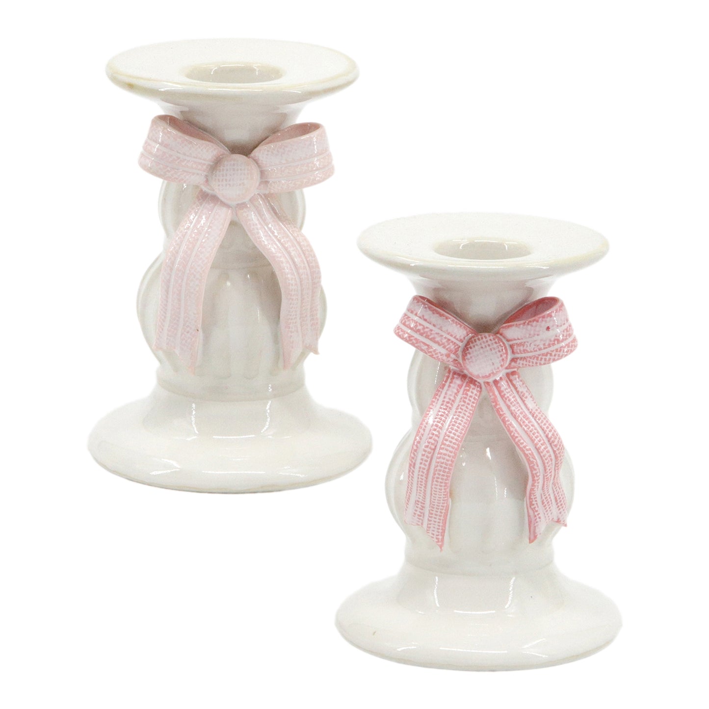 2 Assorted Coquette Taper Holders