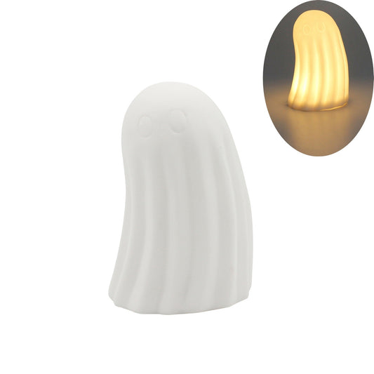 Lighted White Ghost (074)