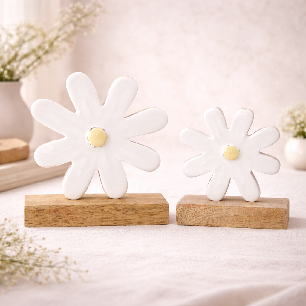 Set of 2 Double Daisy Stands