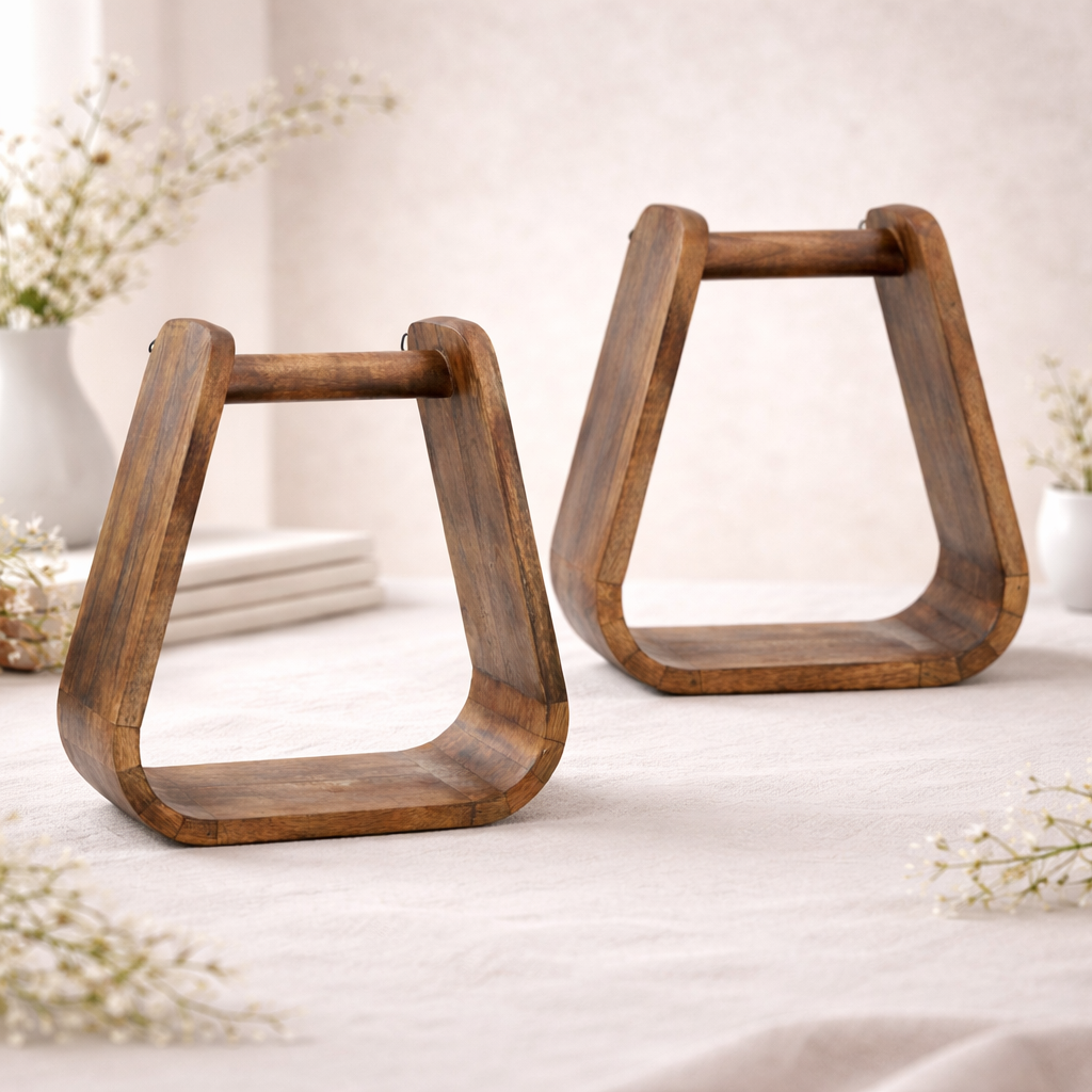 Set of 2 Stirrup Shelves