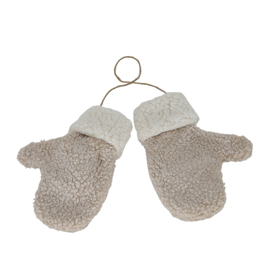 Tan Wool Mittens