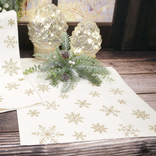 Snowflake Table Runner