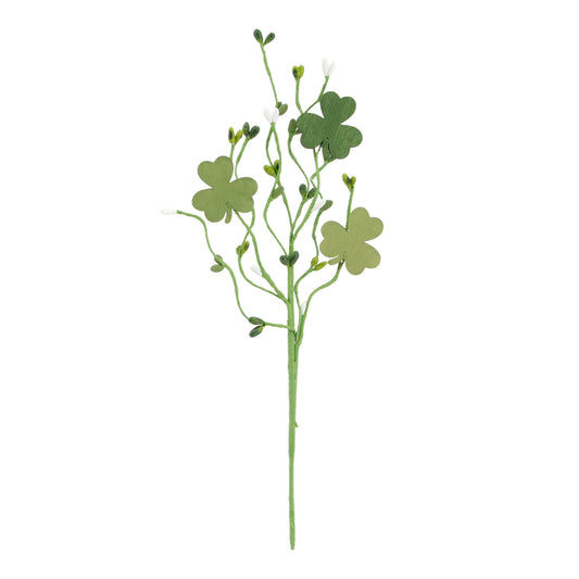 Wooden Shamrock Pick