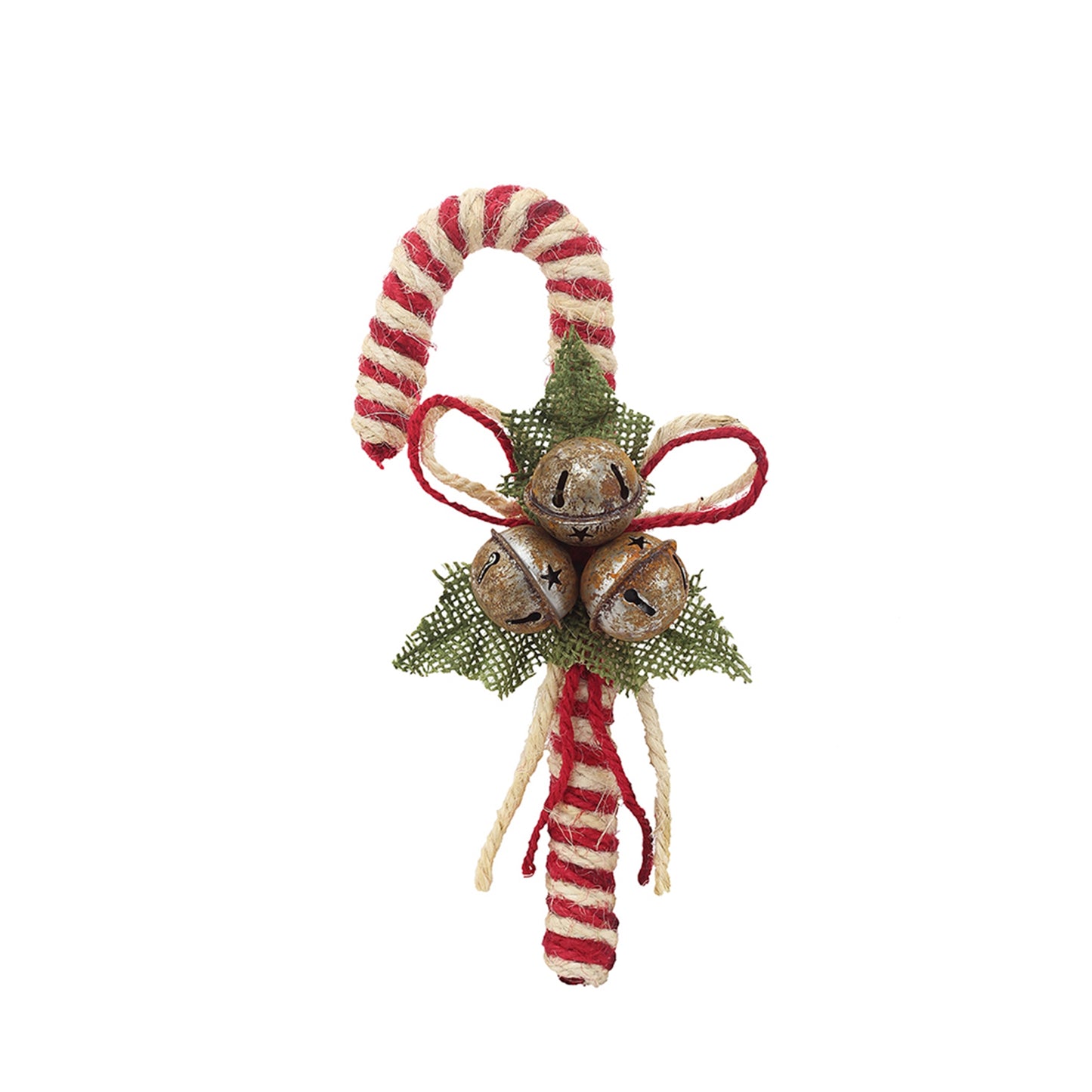 Small Burgundy Candy Cane