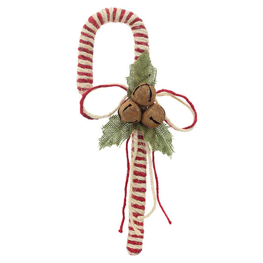 Large Burgundy Candy Cane