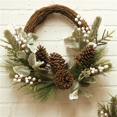 Frosty Mountain Wreath