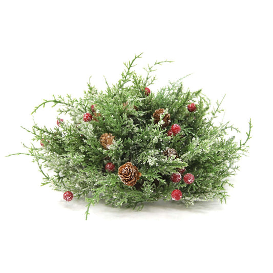Cedar and Burgundy Berry Orb