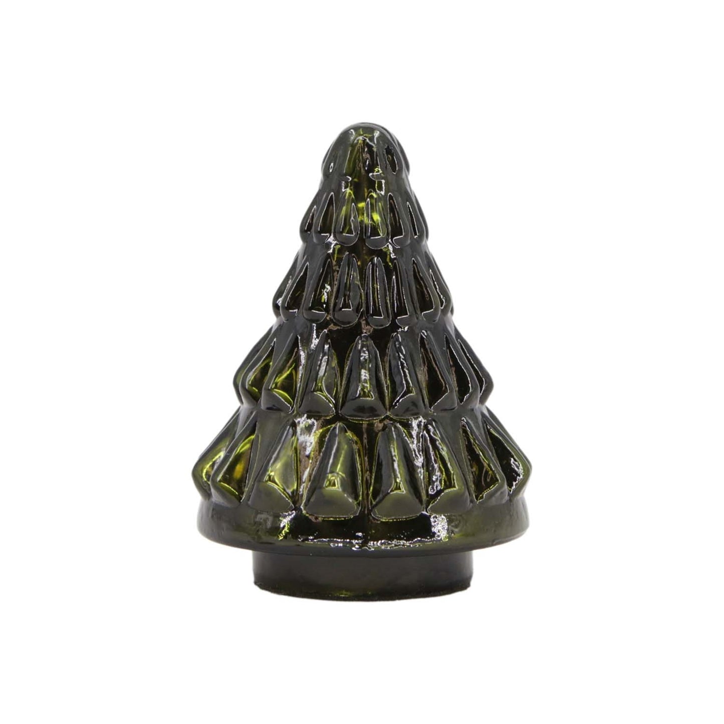 Rustic Green Glass Tree- Small
