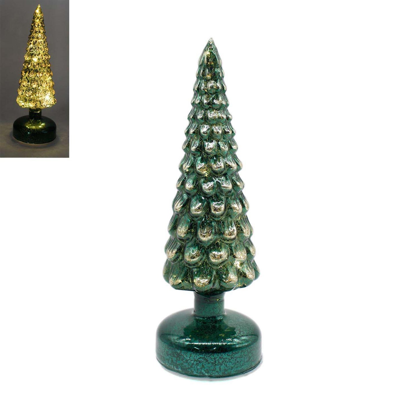 Green Glass Tree