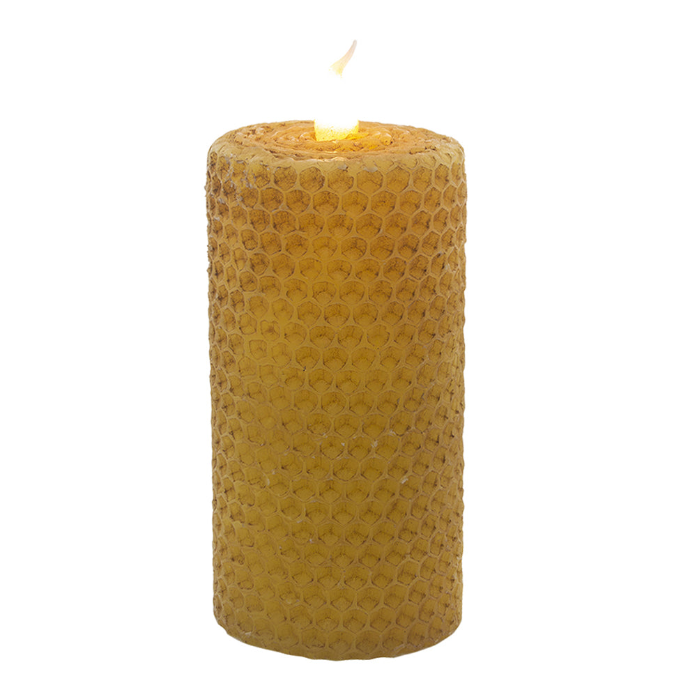 Honeycomb Votiver Candle w/Timer