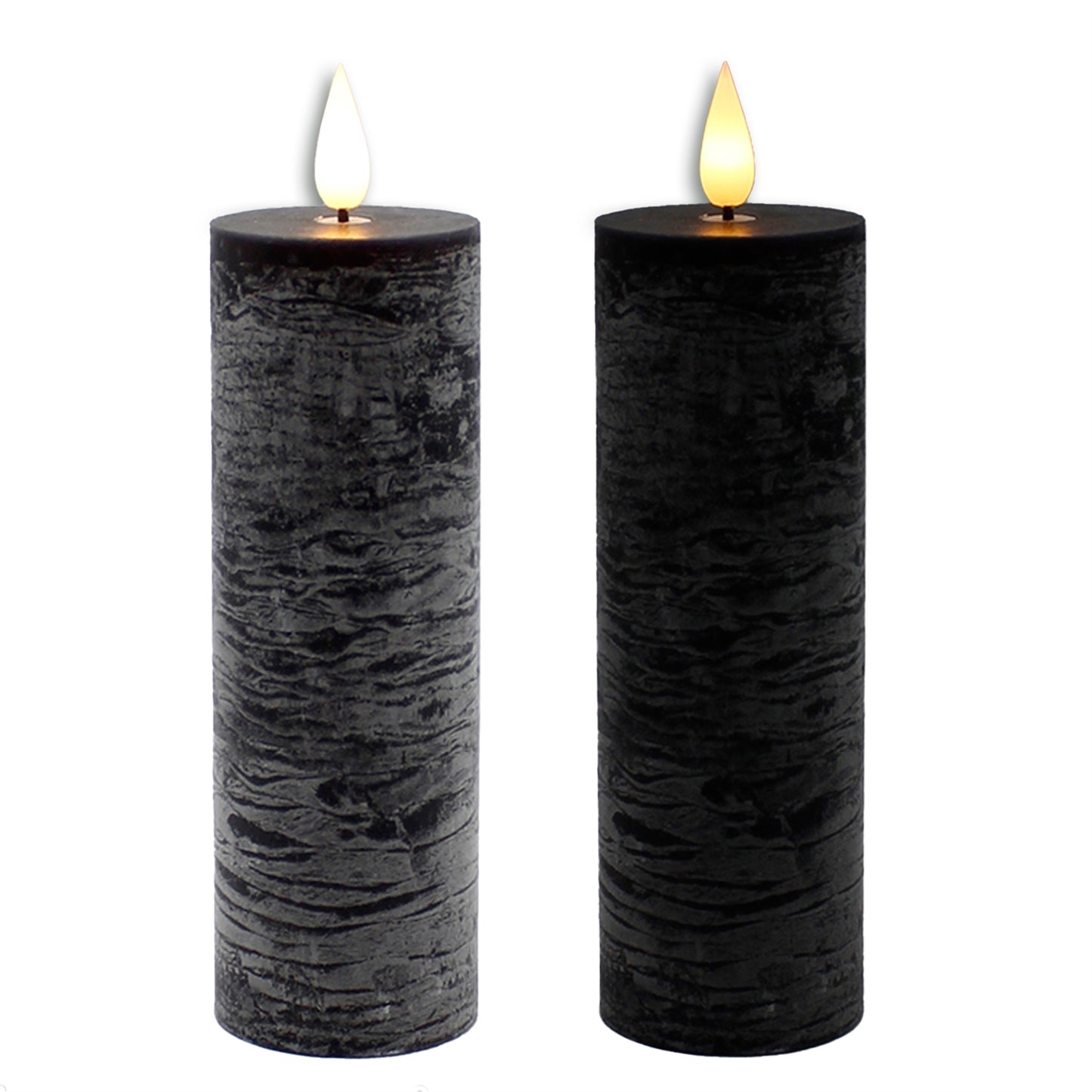 Black LED Votive w/Timer