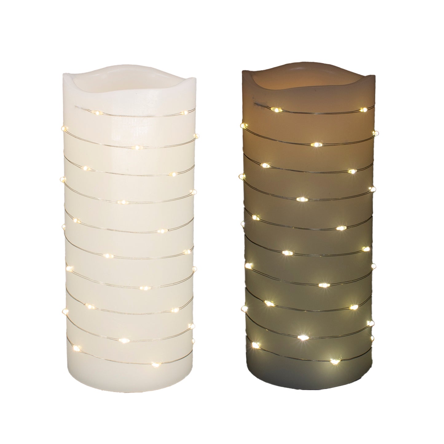 Strand Light LED Pillar w/Timer