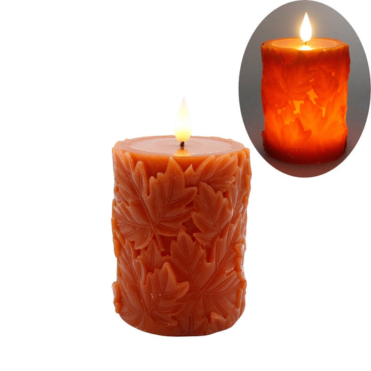 Small Orange LED Pillar