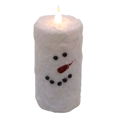 4" Snowman Votive