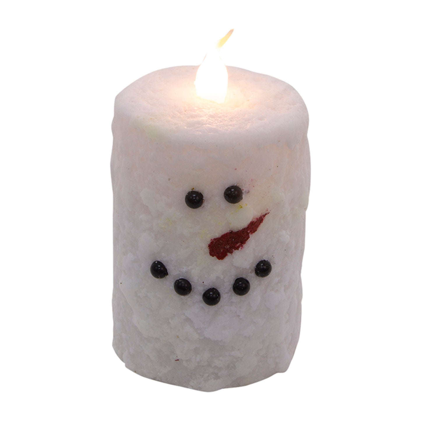 Medium Snowman Votive Pillar