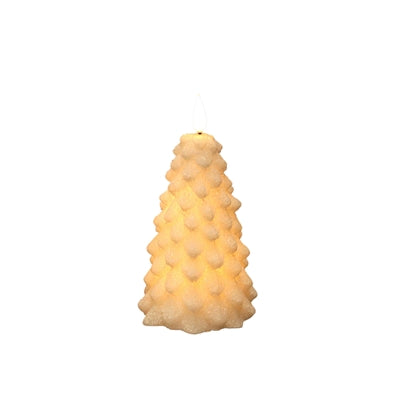 6.25" White LED Christmas Tree Candle