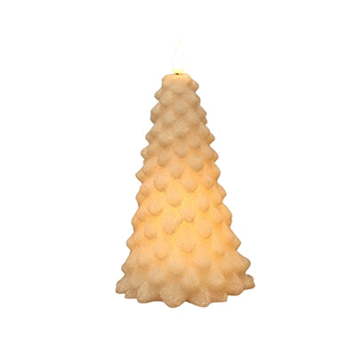 7.5" White LED Christmas Tree Candle