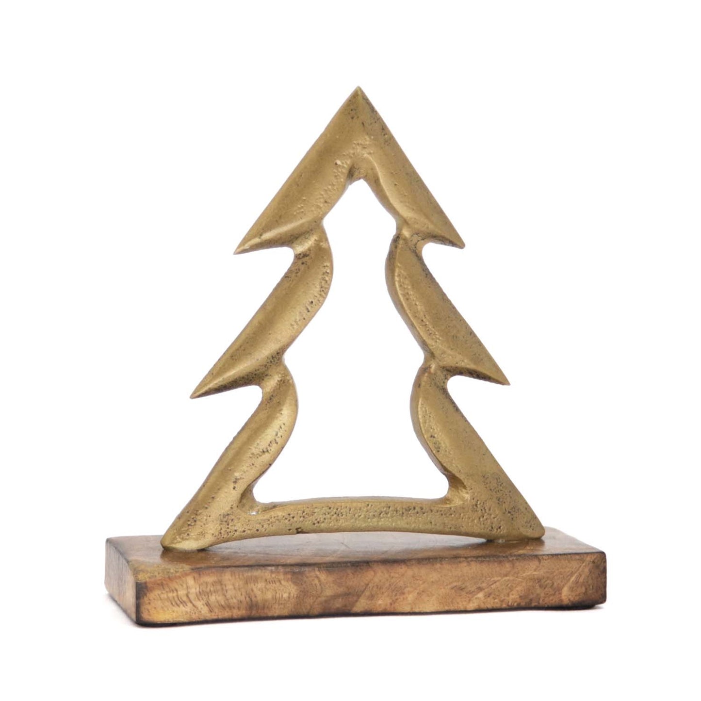 Antique Brass Tree on Stand