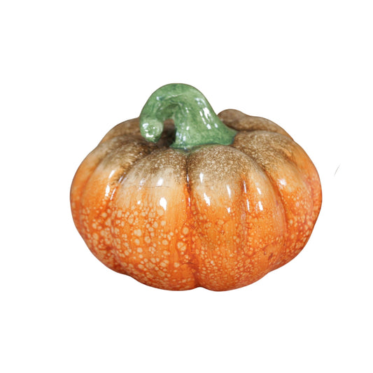 Porcelain Orange Pumpkin