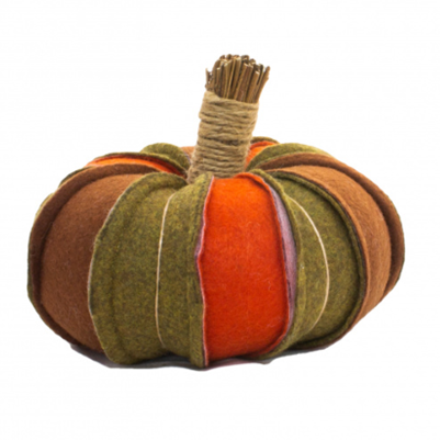 7" Multi color Pumpkin