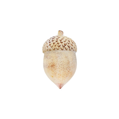 4" Tan Resin Acorn