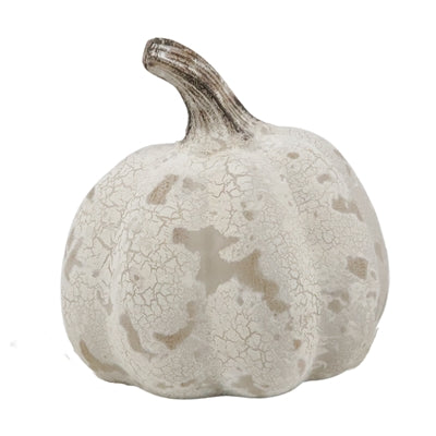 Distressed Resin Pumpkin - 6"